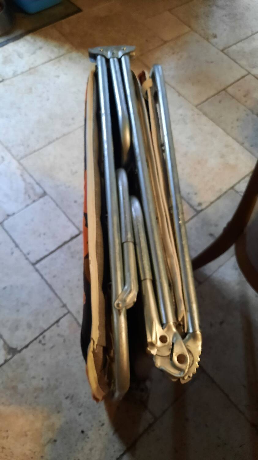 Vintage floral camping folder