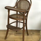 Thonet stamped high child chair
