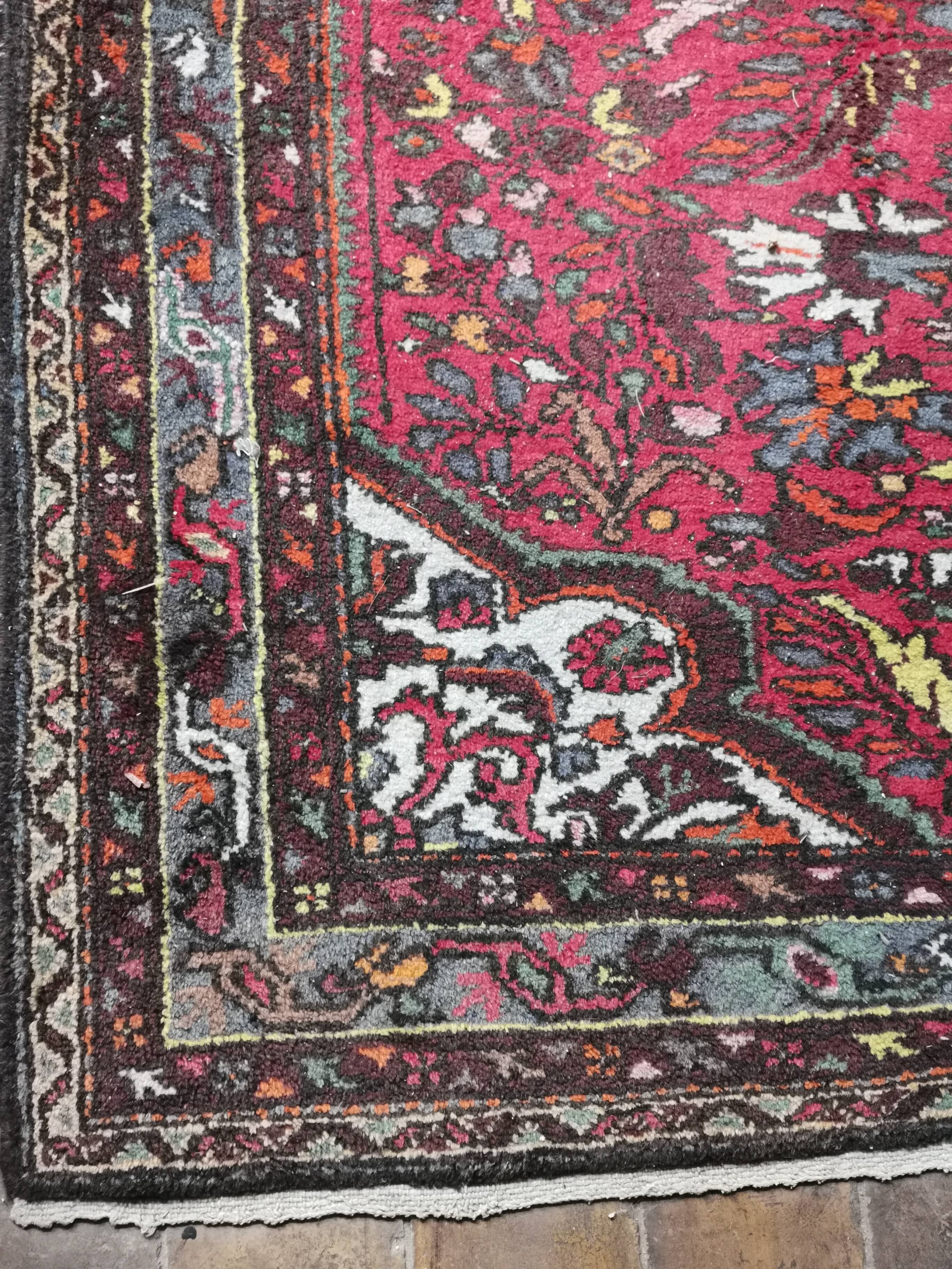 Old oriental rug