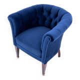 Fauteuil ancien, Europe du Nord, début du XXe siècle. Après rénovation.