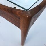 Table basse en palissandre Christian Vedel