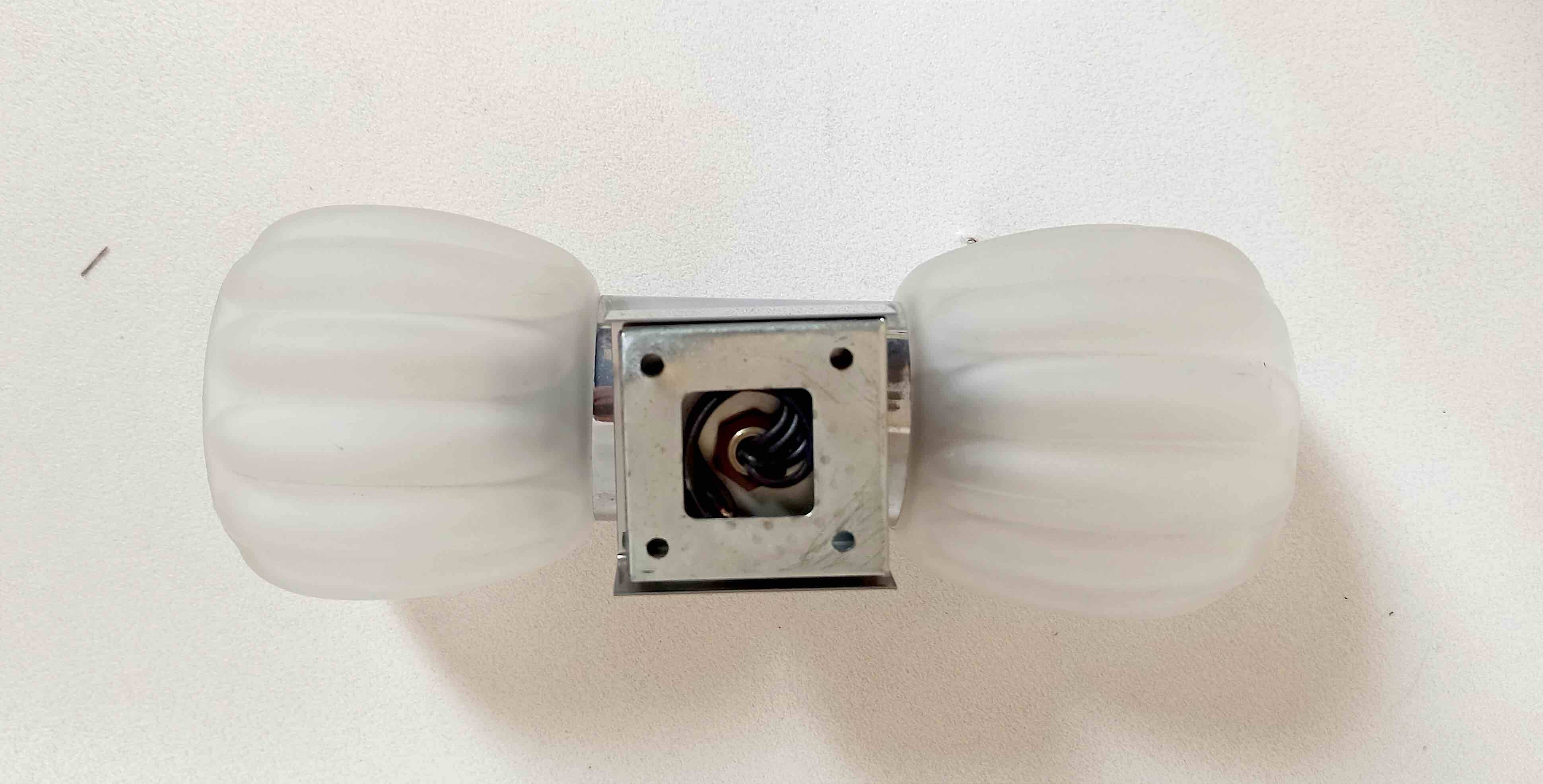 Vintage wall light with 2 lights