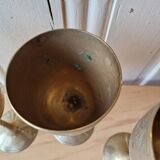 Set of 4 Calisse Brass Glasses