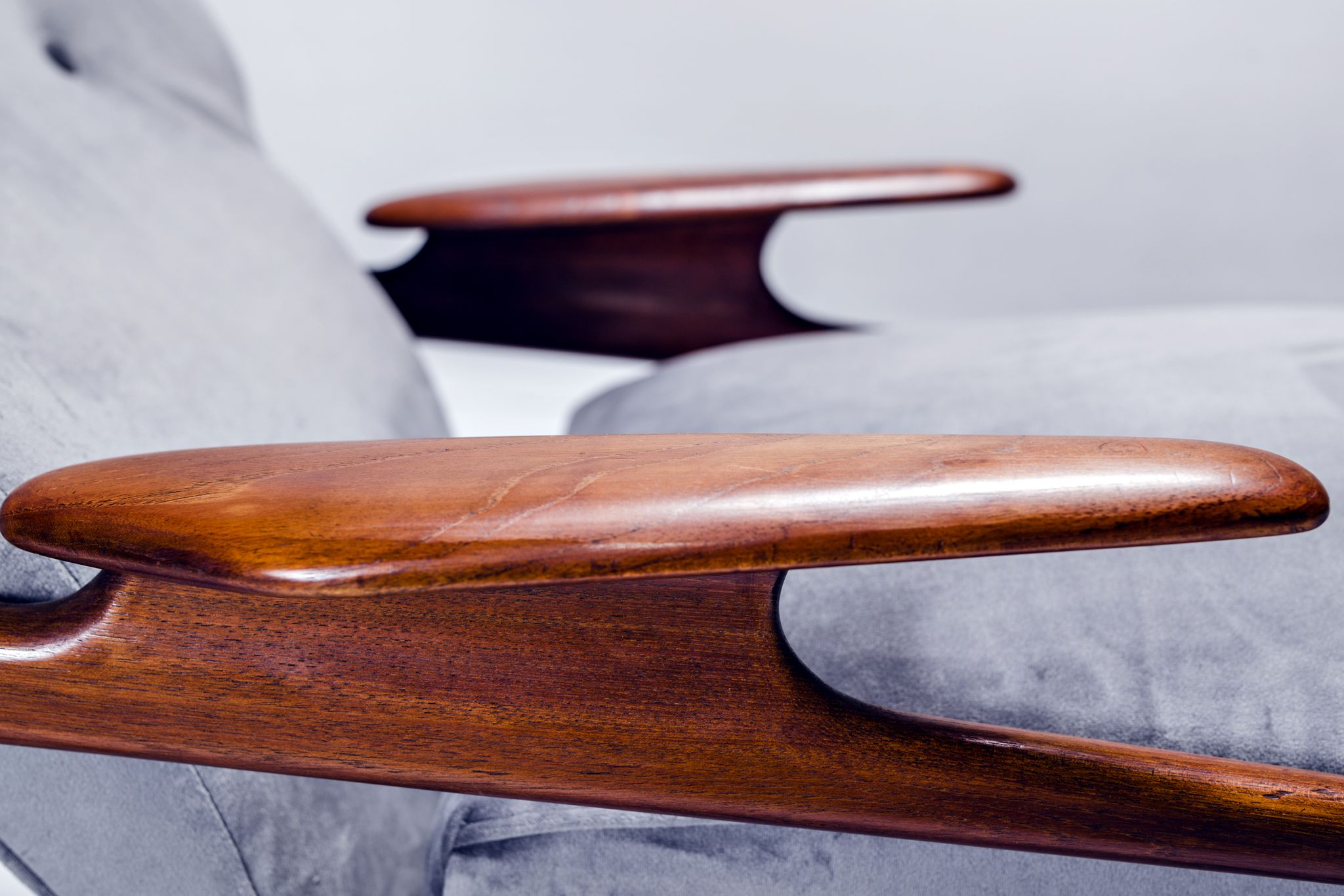 Fauteuil danois du milieu du siècle