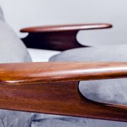 Fauteuil danois du milieu du siècle