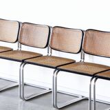 4 or 8 vintage Cesca B32 chairs, Gavina edition, Marcel Breuer, 1960.