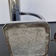 Petite lampe Pirouett Art Déco pied chromé
