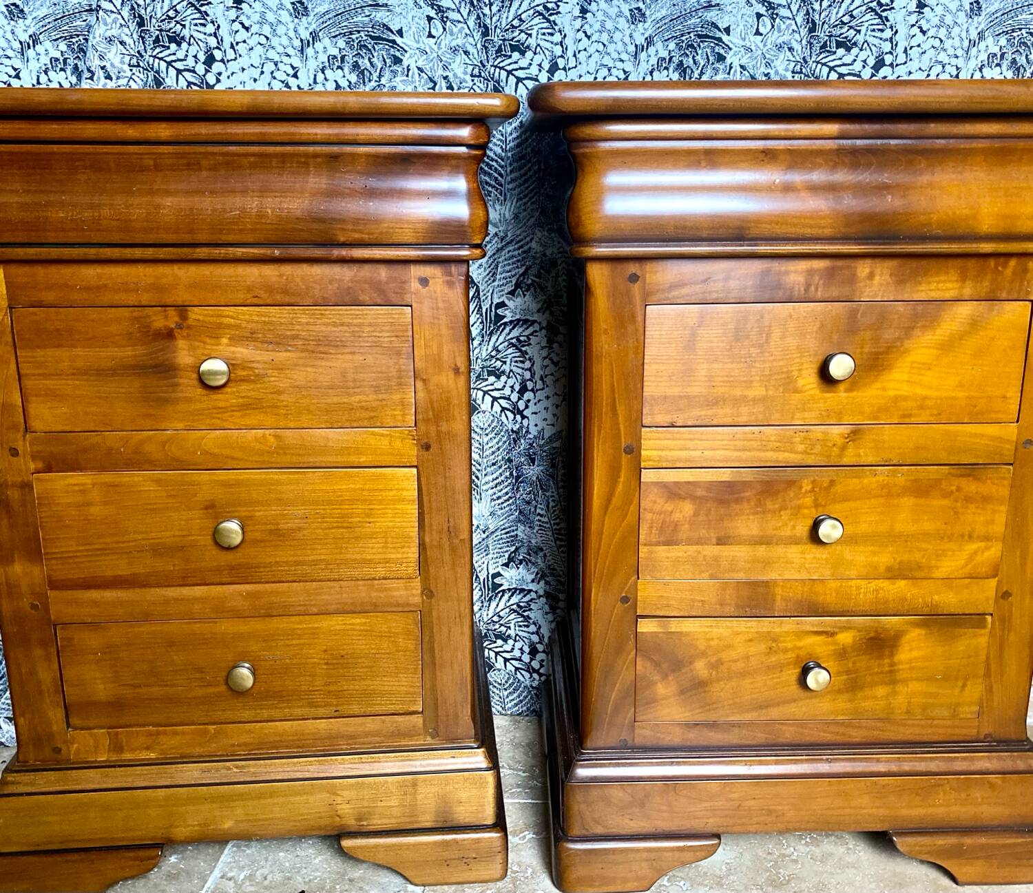 Louis Philippe bedside tables