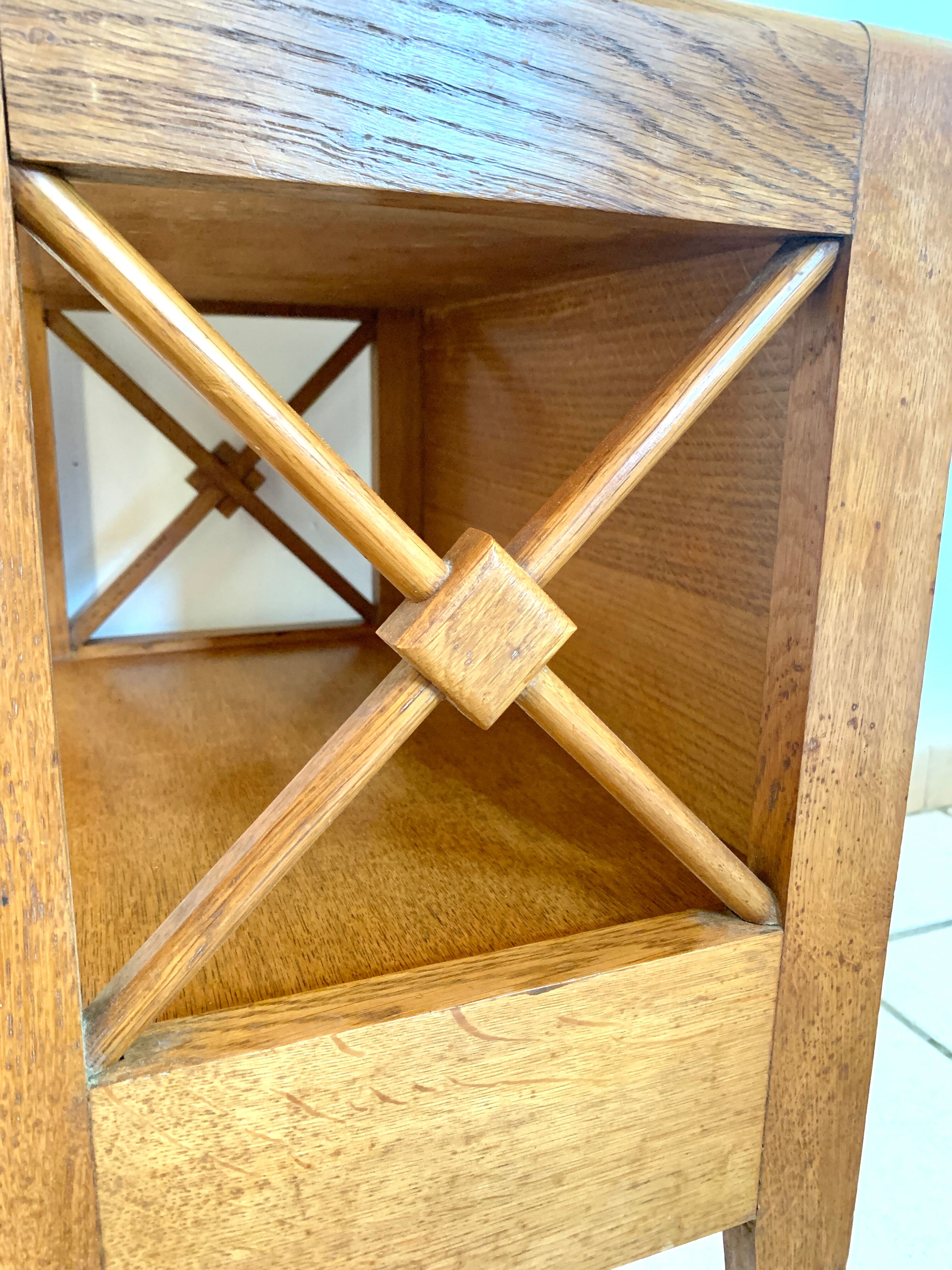 Bedside with crosses ateliers saint-sabin paris