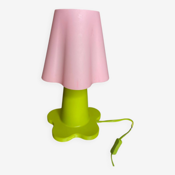 Lampe à poser fleur rose Mammut