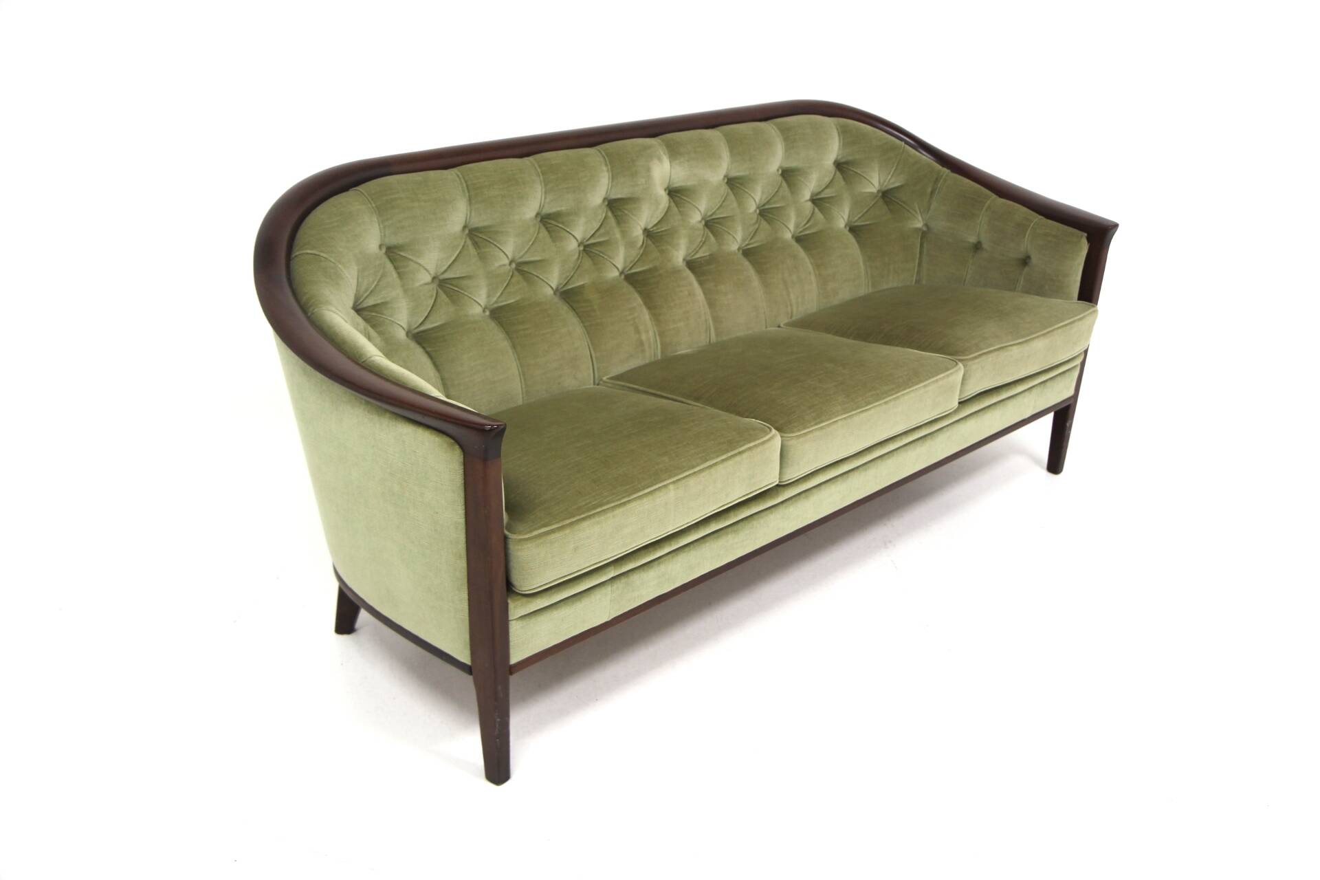 “Fabiola” velvet sofa, Bröderna Andersson, Sweden, 1960