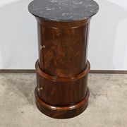 Rare Somno with two doors in Burl Mahogany, Empire period – Early 19th century