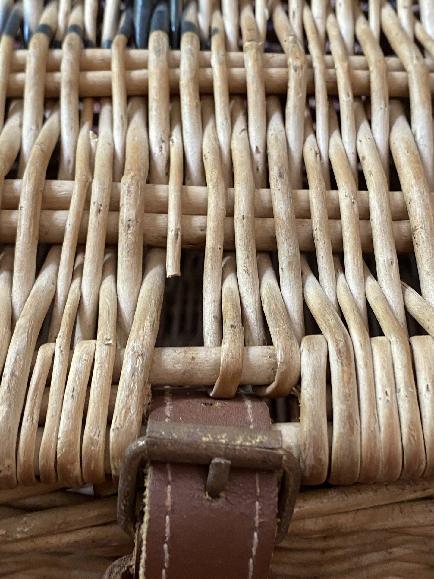 Wicker basket Fortnum & Mason