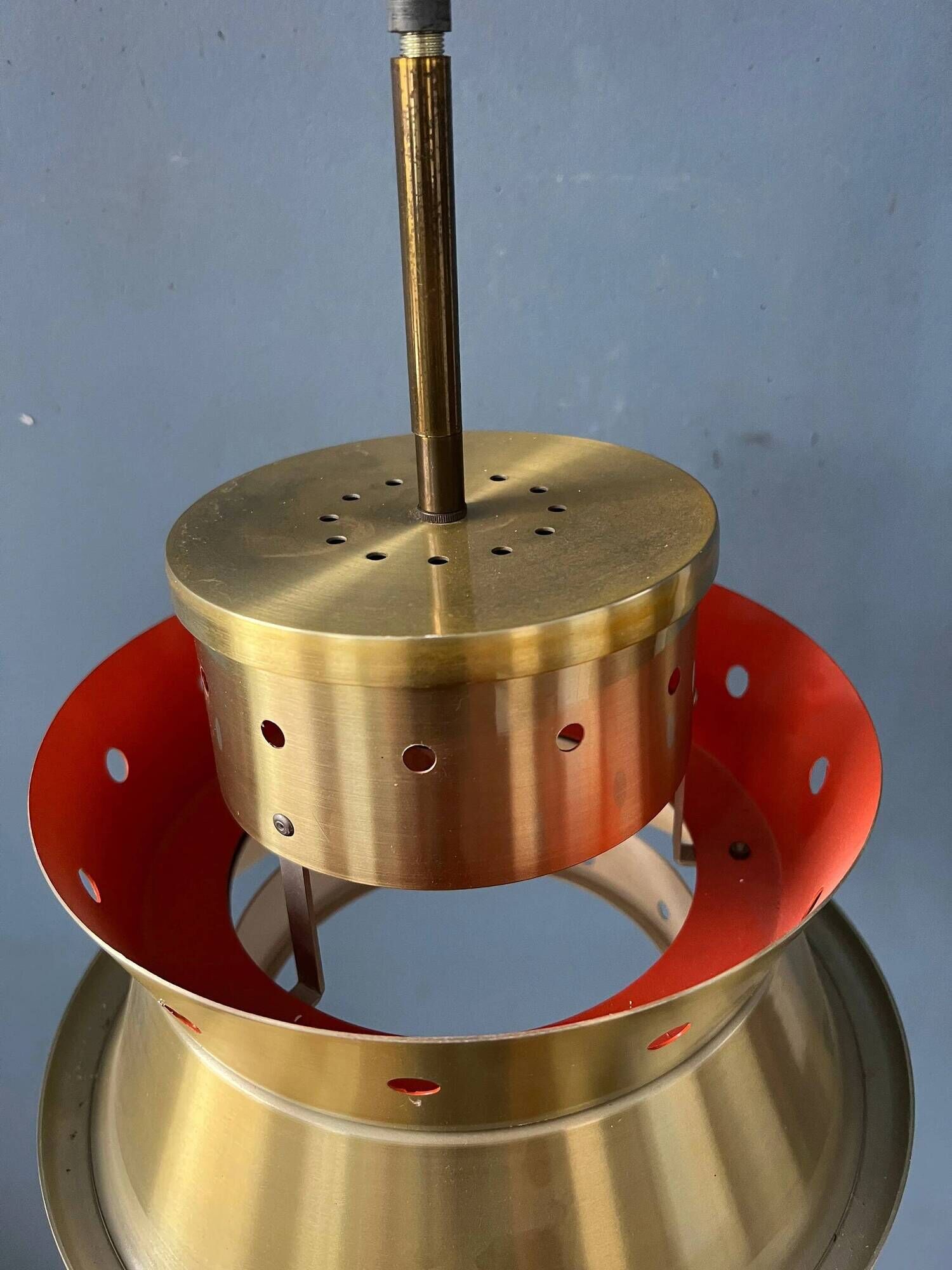Suspension Space Age metallic Doria Leuchten