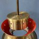 Suspension Space Age metallic Doria Leuchten