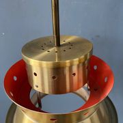 Suspension Space Age metallic Doria Leuchten