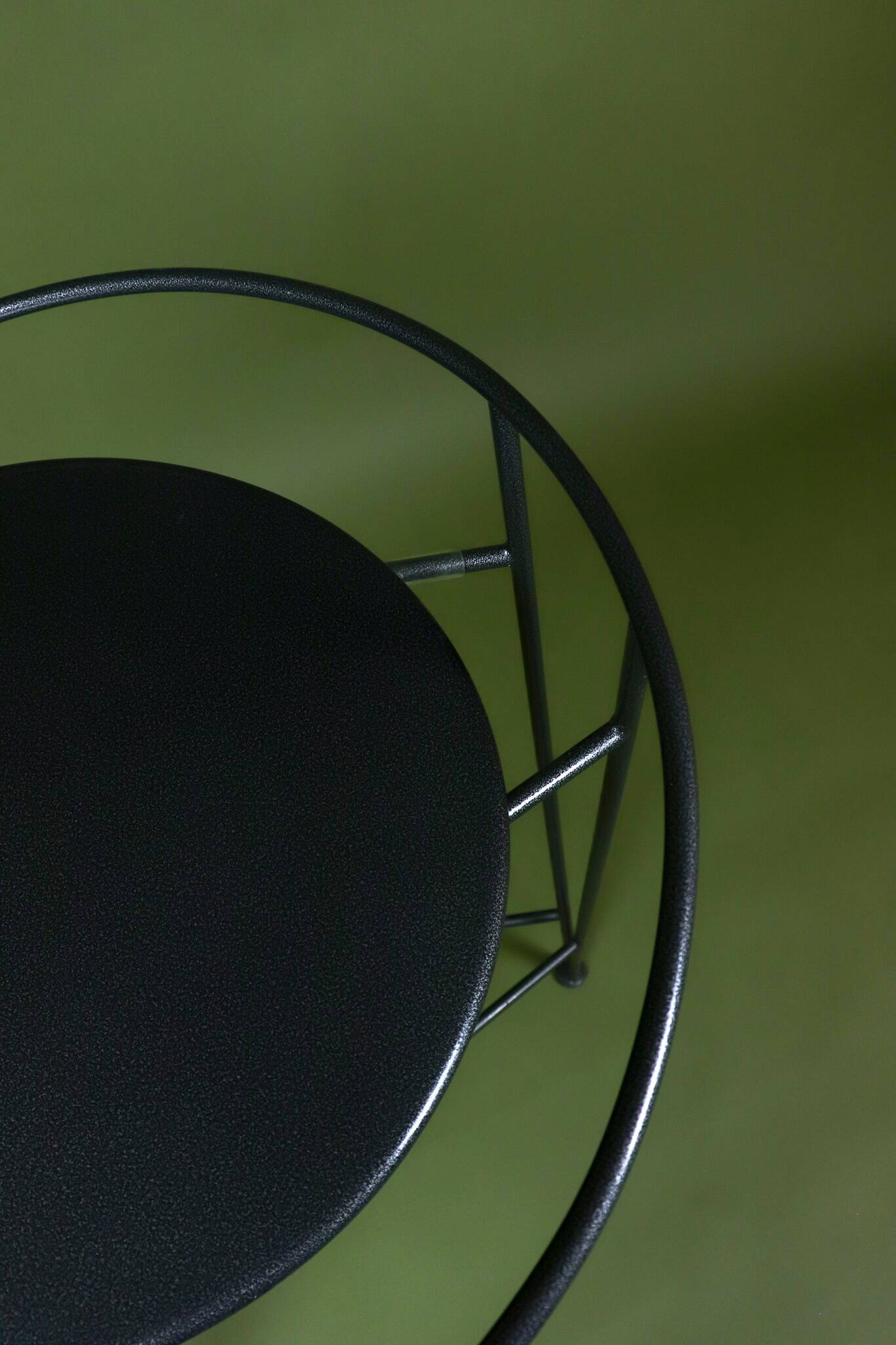 Tabouret haut Lune d'argent Pascal Mourgue 1985