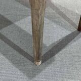19th century farmhouse table in raw fir and chestnut