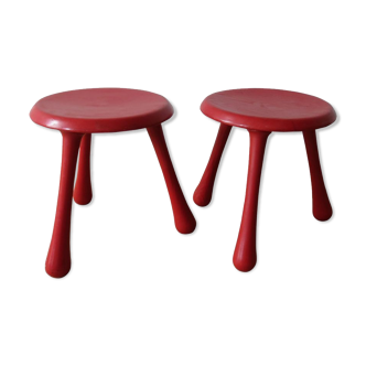 Pair of stools of Ingvar Kamprad for Habitat
