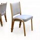 Ensemble de 6 chaises Steiner Bow wood vintage 1950