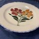 Compotier E. Charbonnier, Salins, Terre de Fer, modele campagne, made in france, motif de fleurs