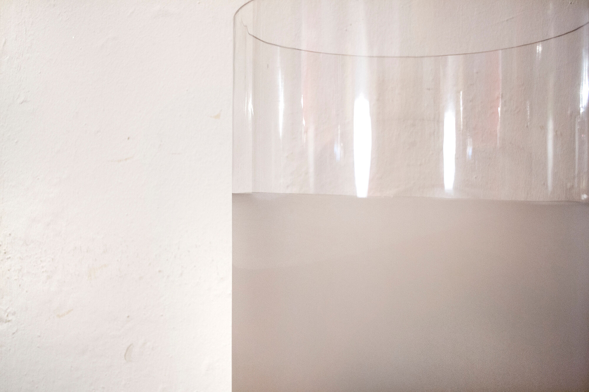 Fatua glass table lamp by Guido Rosati for Fontana Arte, 1972