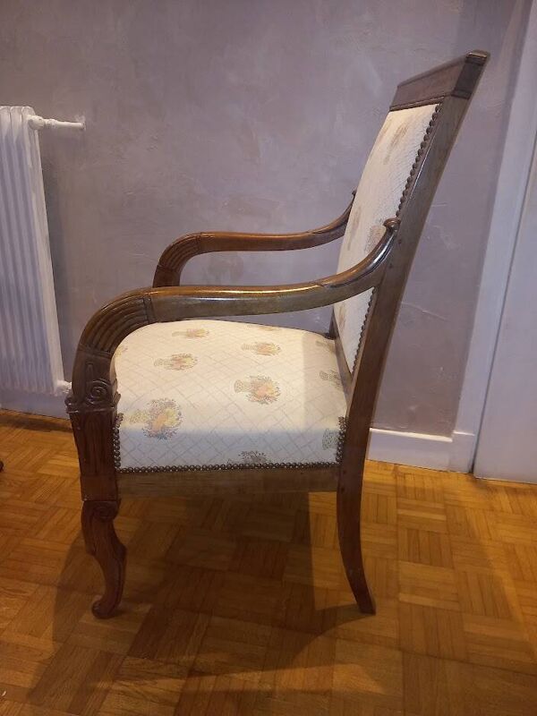 Paire de Fauteuil Empire