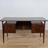 Bureau Mid-Century en Palissandre par Gunnar Nielsen Tibergaard pour Tibergaard, 1960s