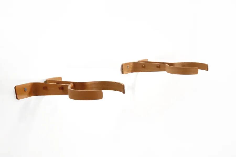 Two wall lamps by Peter Hvidt and Orla Molgaard Nielsen for Le Klint