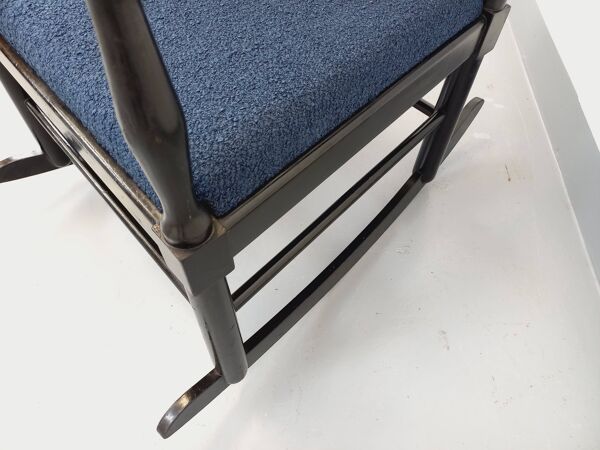 Fauteuil rocking-chair suédois de Karl Axel Adolfsson pour Gemla vintage