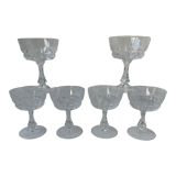 Selency champagne glasses x Monoprix Croisé Laroche