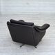 1960s, Danish swivel armchair by Aage Christensen, leather.