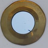 Set of 9 oriental brass mirrors
