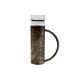 Modern silverplated and glass cruet mod. Oilvine, Lino Sabattini Italy 1970