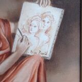 Portrait painting of women