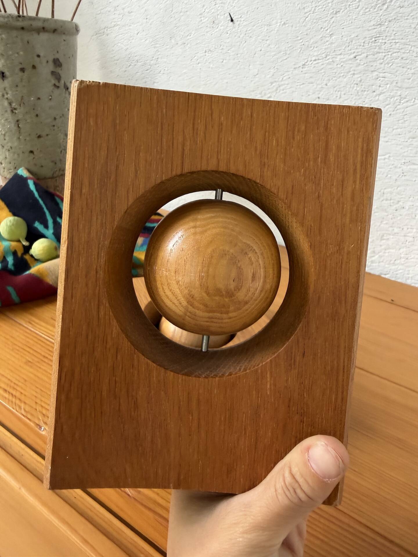 Constructivist wooden bookends