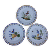 Assiettes en faïence