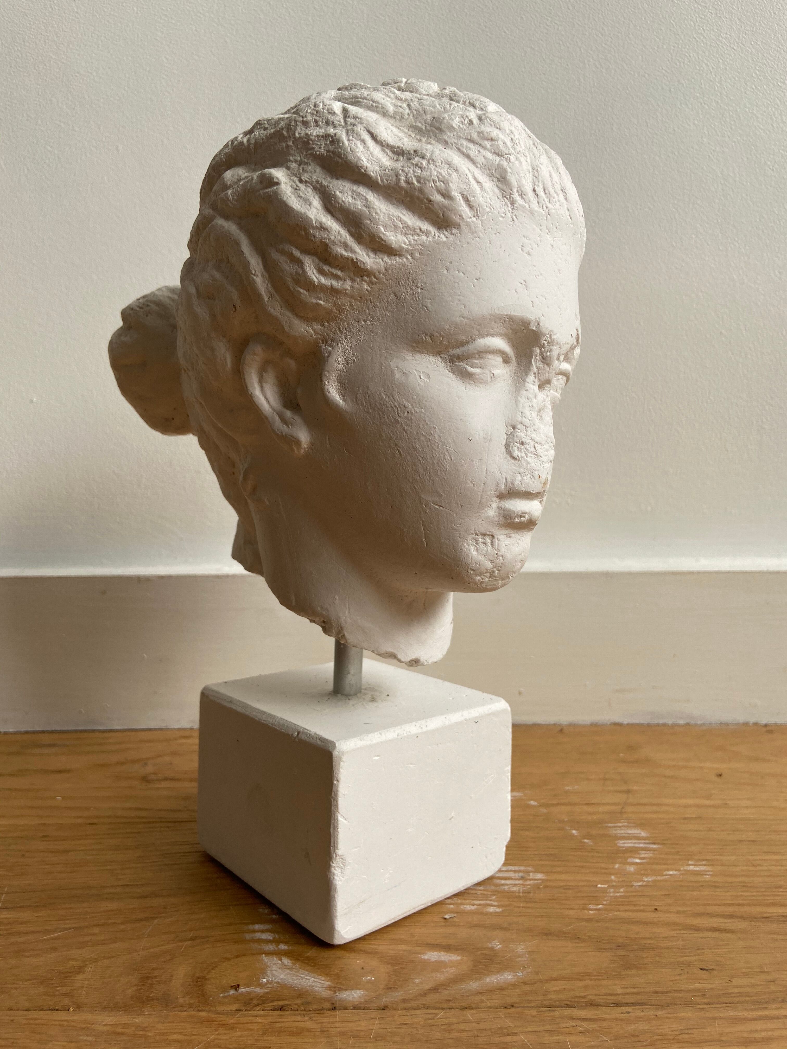 Artemis plaster head