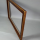 Gilded wood frame gold leaf antique finish 70x47 for painting 61x38 cm SB