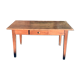 Old wooden farm or workshop table