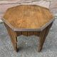 Selette Art Deco style octagonal pedestal table
