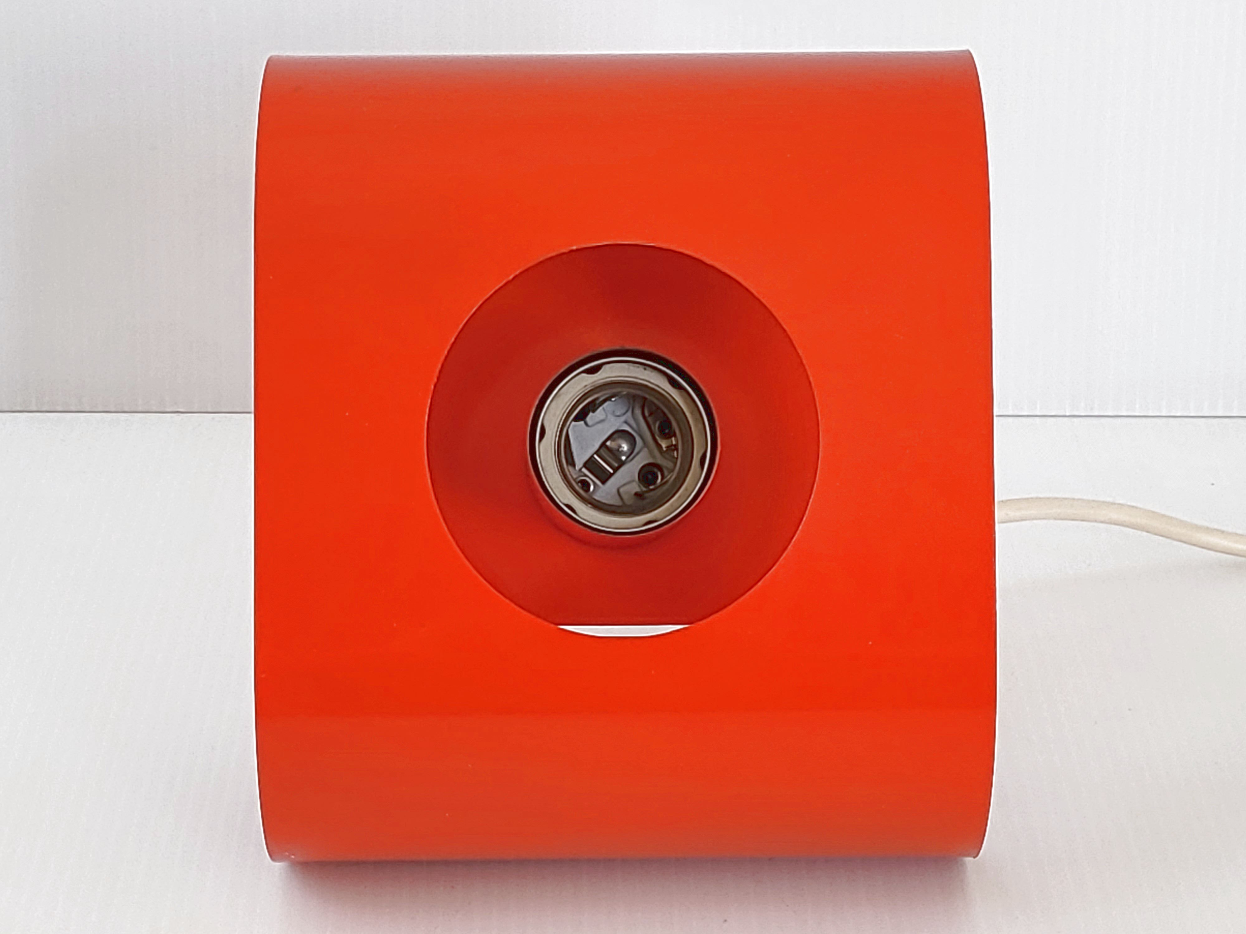 Vintage space age table lamp 1970