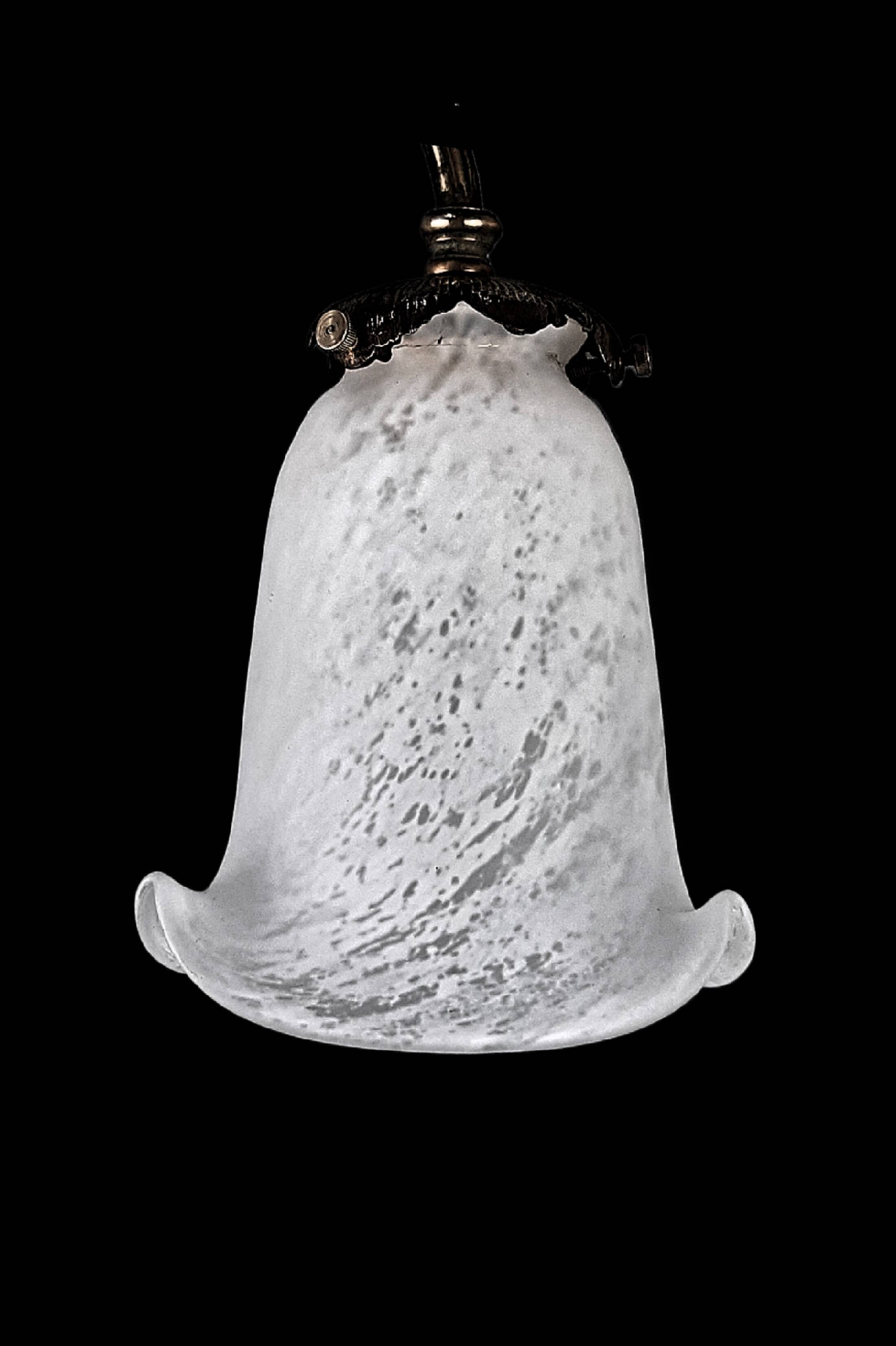 Pair of large Art Deco wall lights