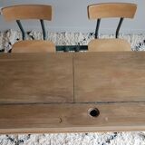 Double school desk Stella renovated
