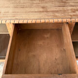 Carved wooden sideboard