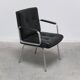 Executive leather armchair by Egon Eiermann for Wilde + Spieth, 1960s