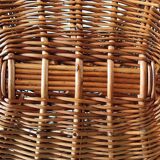 Large wicker cat basket