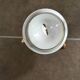 White porcelain covered pot