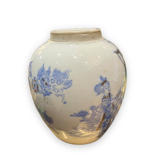 Asian porcelain covered pot