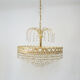 Crystal chandelier, Germany, 1970s
